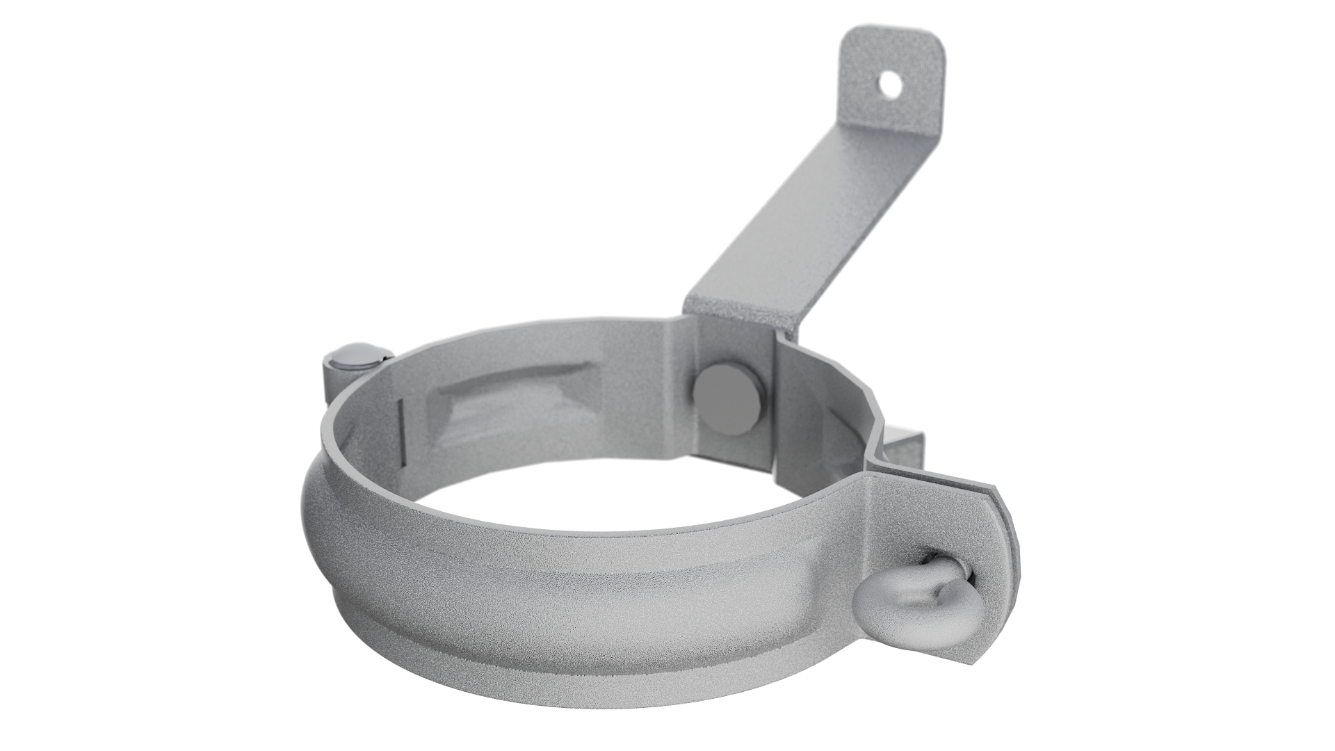 ASHFBL - Reinforced downpipe holder with extended legs