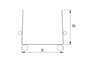 Show image-SKT55 - Rail with seal strip