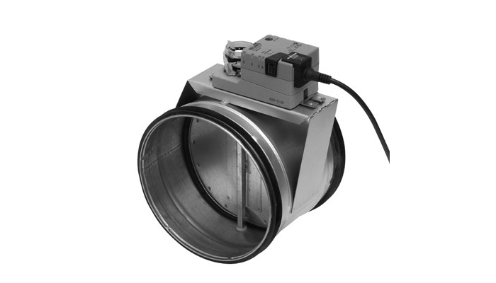 DTBLU - Shut-off damper with motor
