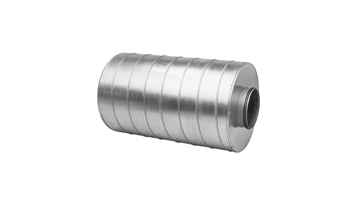SLGU - Circular straight silencer