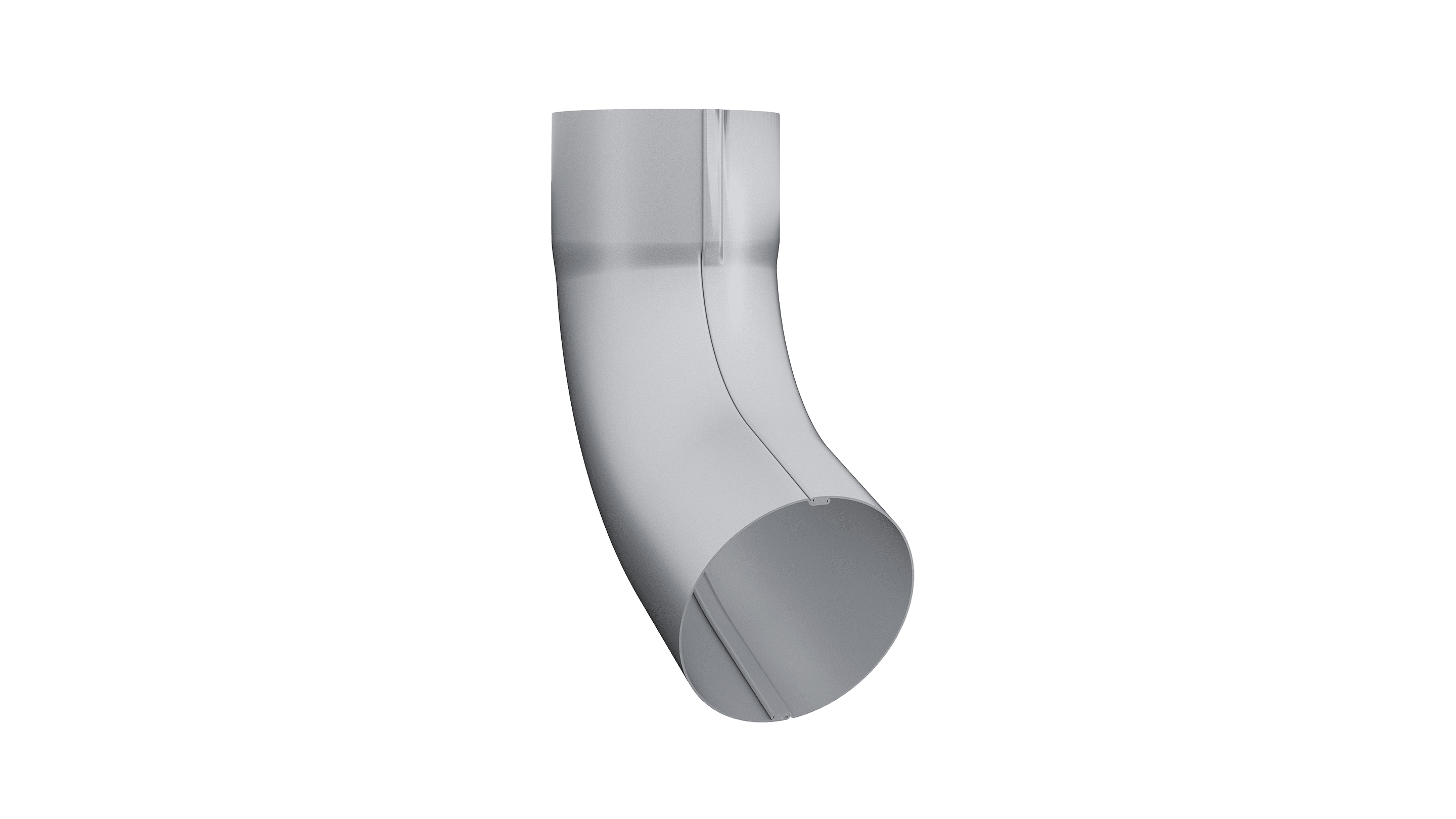ABM - Bend with socket, aluminium