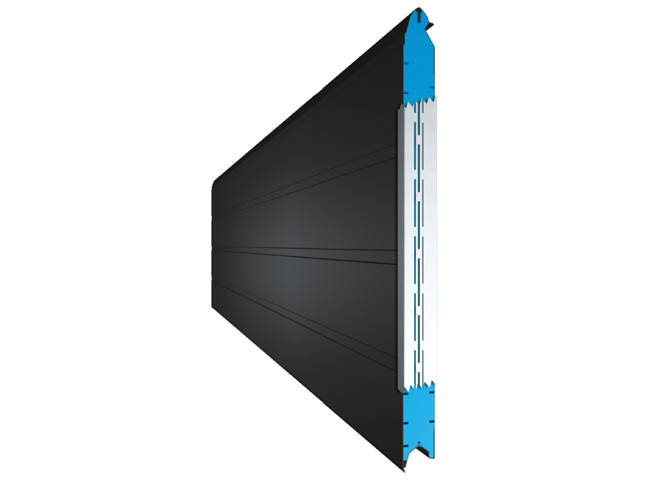 Port panel set fra siden med unikke egenskaber