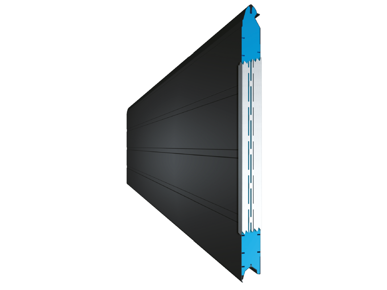 Port panel set fra siden med unikke egenskaber